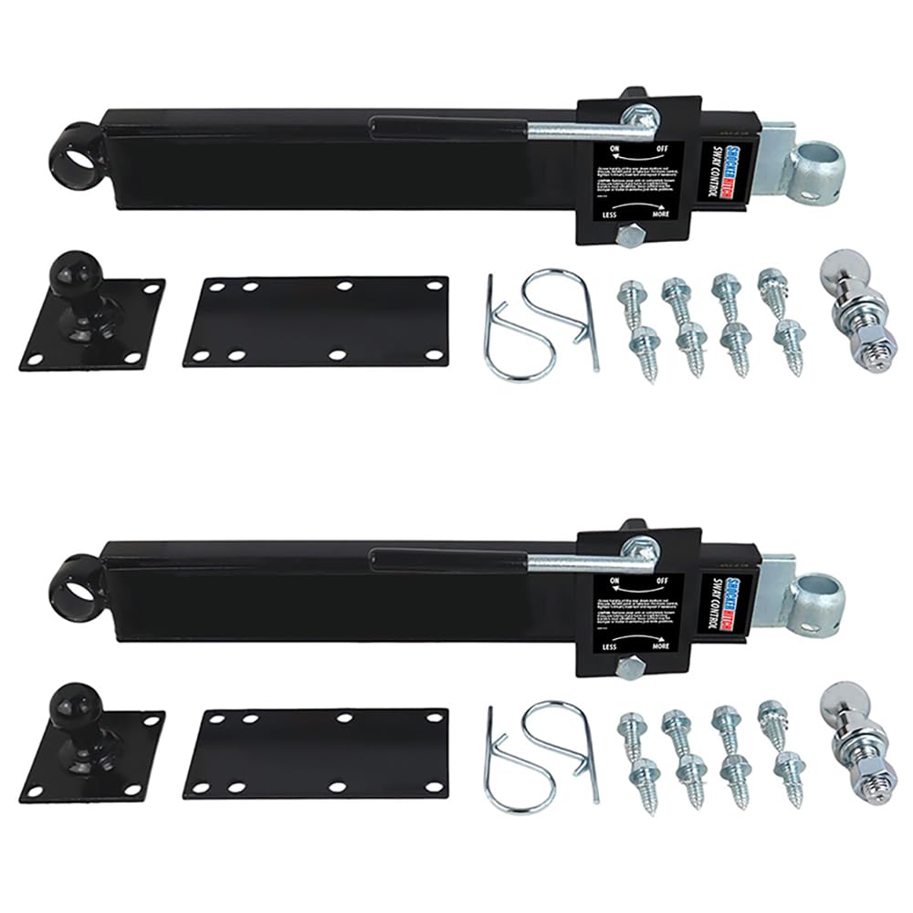 2" Hitch Towing Kit with 2" & 2-5/16" Balls & 2 Sway Arm Bars U388