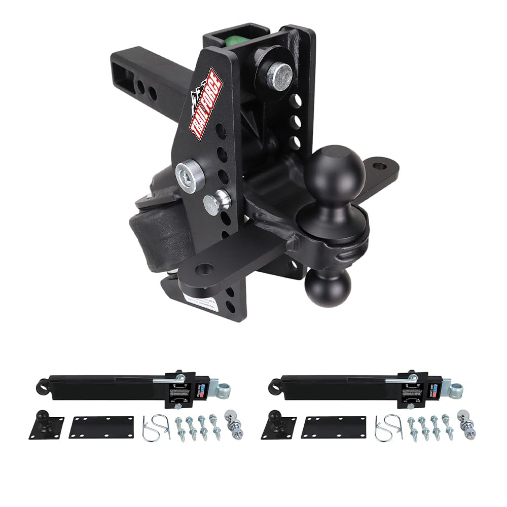 2" Hitch Towing Kit with 2" & 2-5/16" Balls & 2 Sway Arm Bars U388