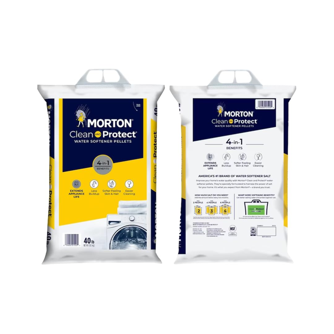 Water Softening Pellets, 40-Lbs D7915