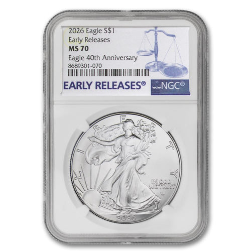 1 oz American Silver Eagle Coin E2619