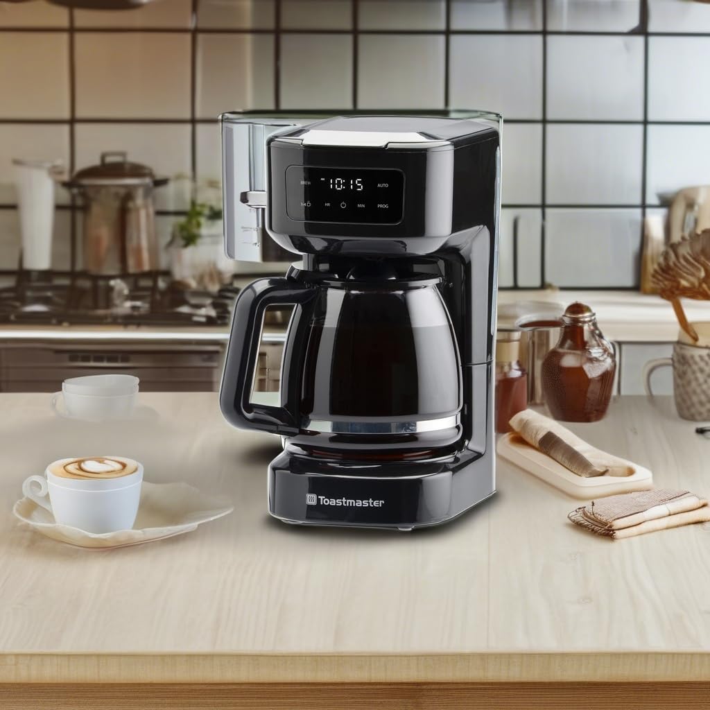 12-Cup Touchscreen Digital Drip Coffee Maker P97468