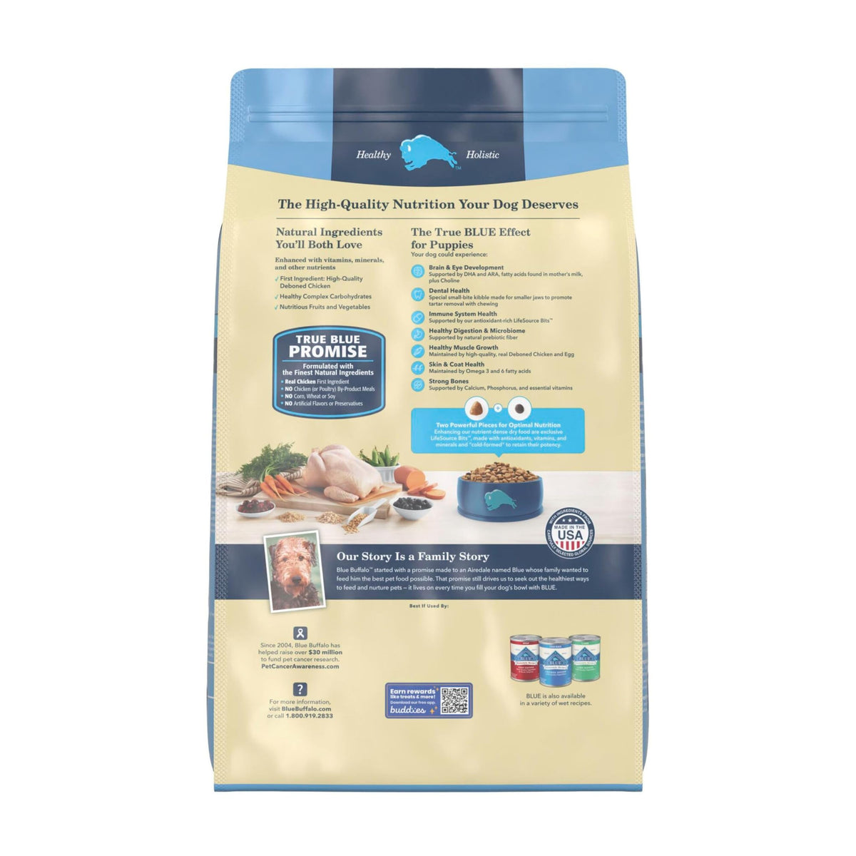Chicken Puppy Dry Dog Food 15 lb X52970