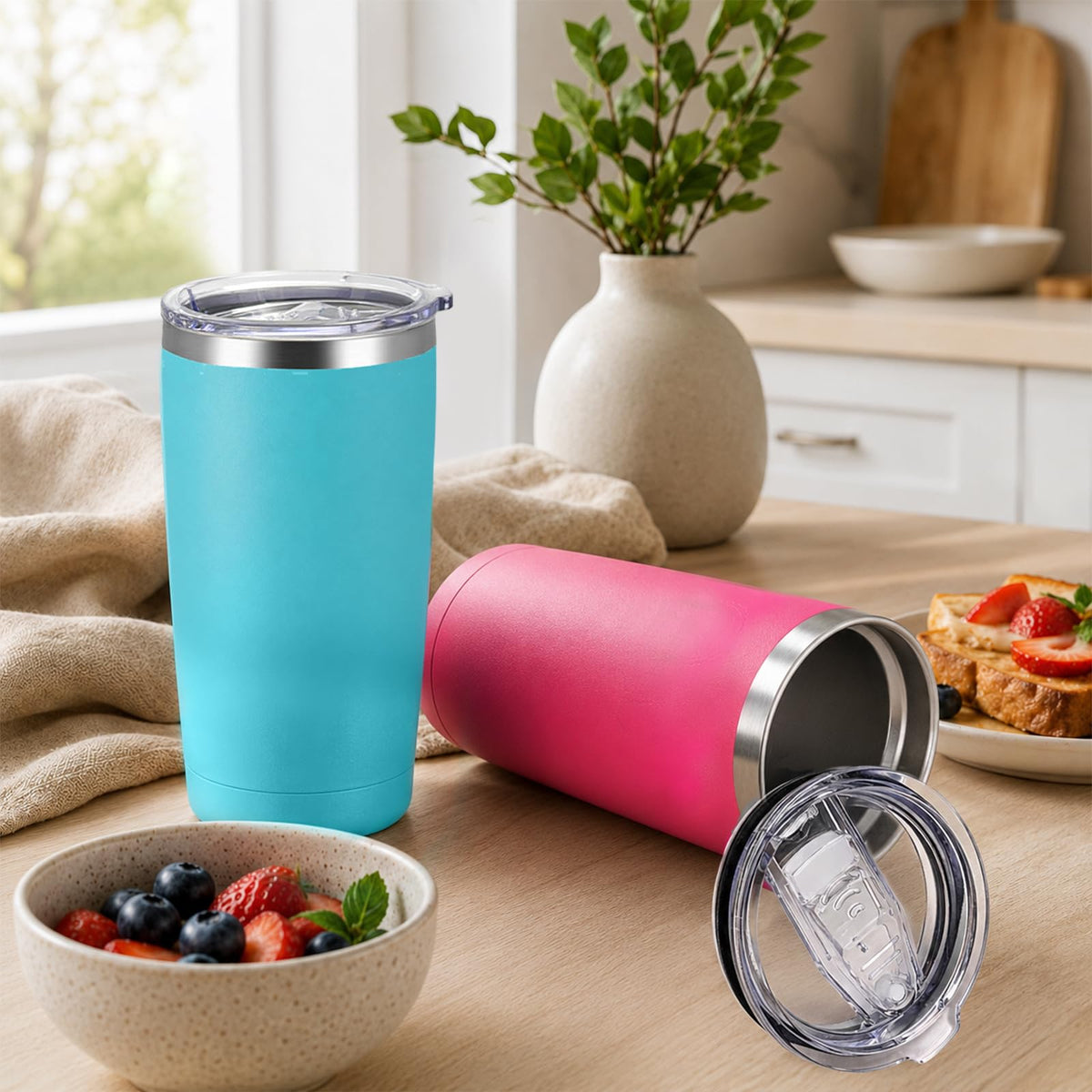 20 Pack 20oz Stainless Steel Insulated Tumbler M93864