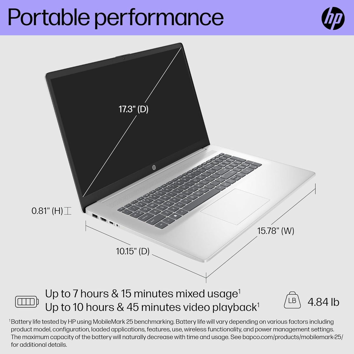 17.3" HD+ Touchscreen Laptop N156