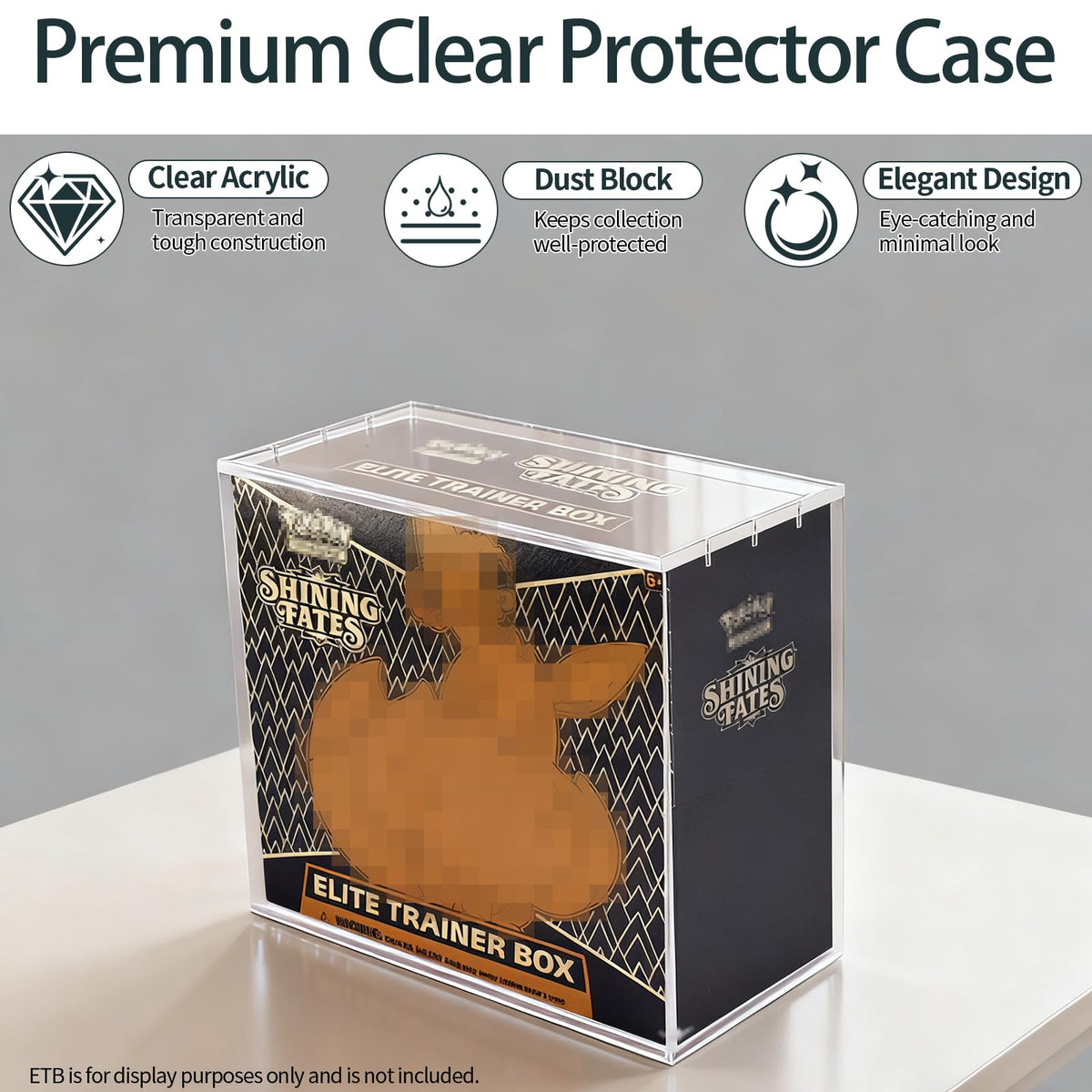 2 Pack Acrylic Protector Case E3367