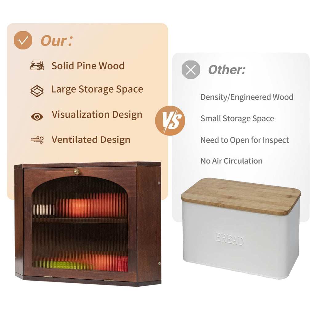 Wood Bread Box U259432