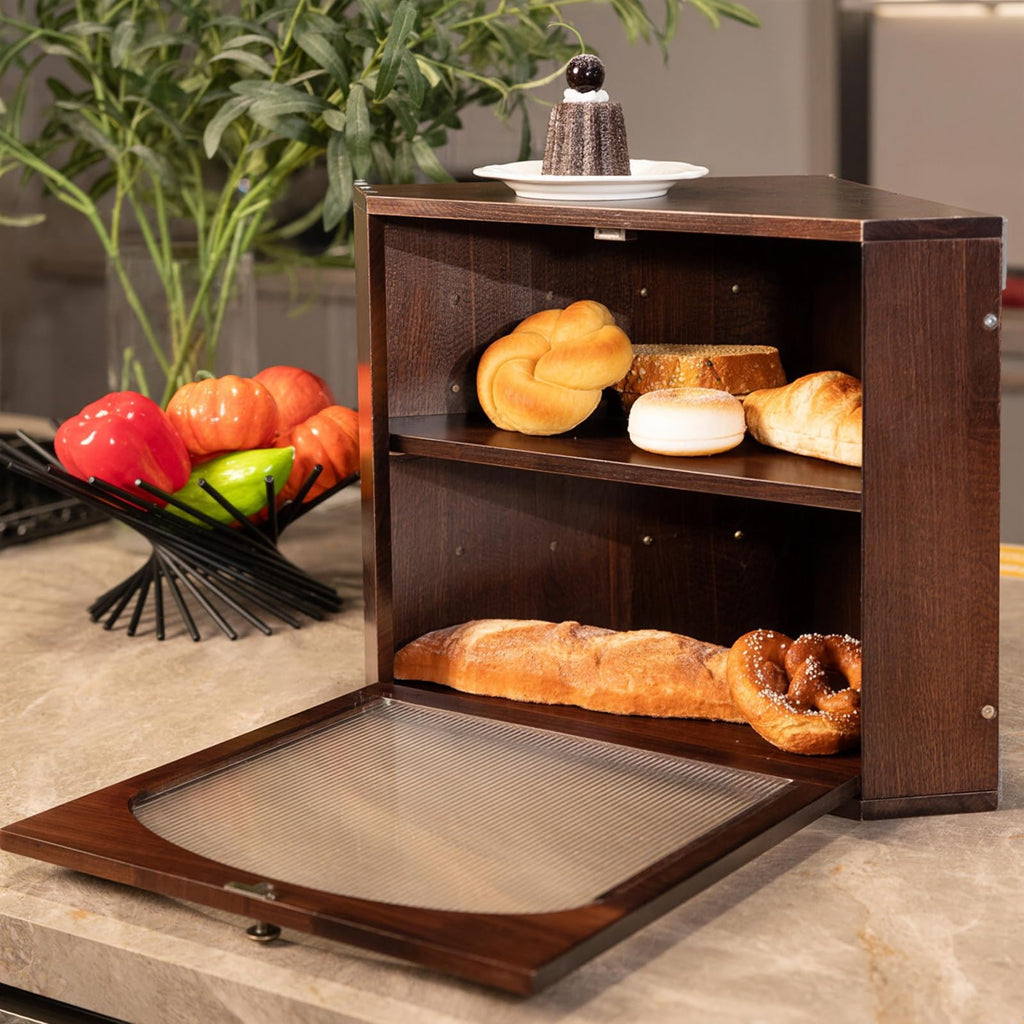 Wood Bread Box U259432