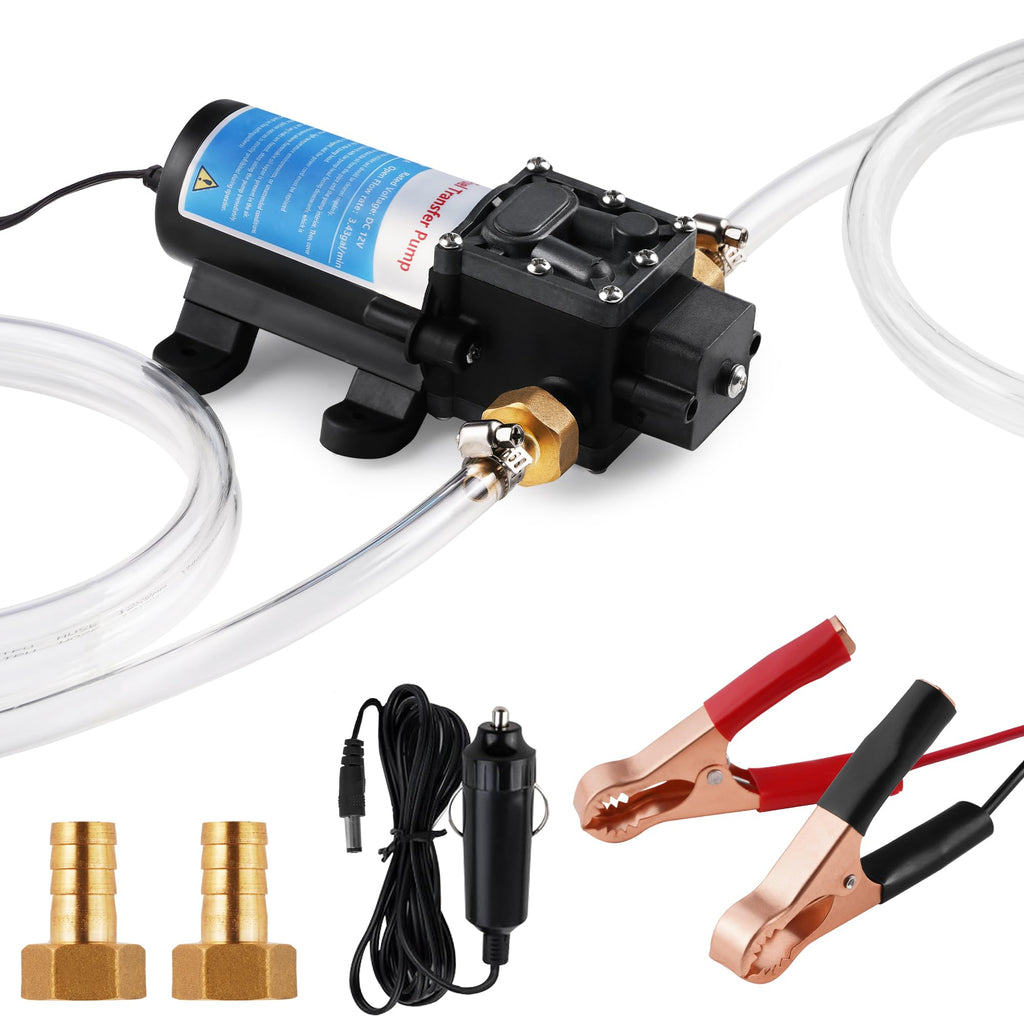 12V Gasoline Transfer Pump Set 3.4 GPM M1147