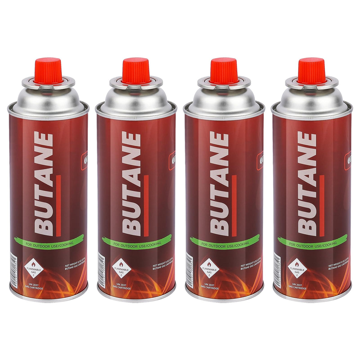 8 Pack Camping Fuel Canisters D326