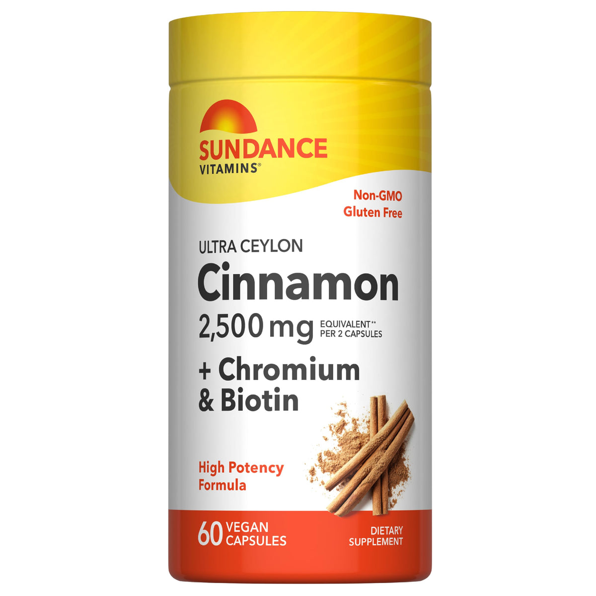 Cinnamon Capsules with Chromium and Biotin D8305