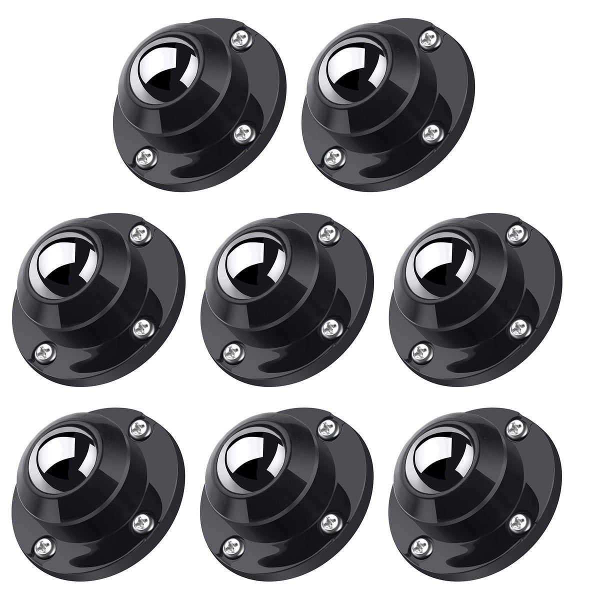 1 Inch Self Adhesive Caster Wheels, 8 Pack Z754715