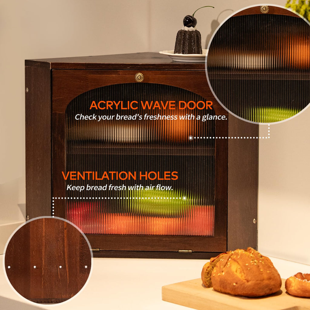 Wood Bread Box U259432