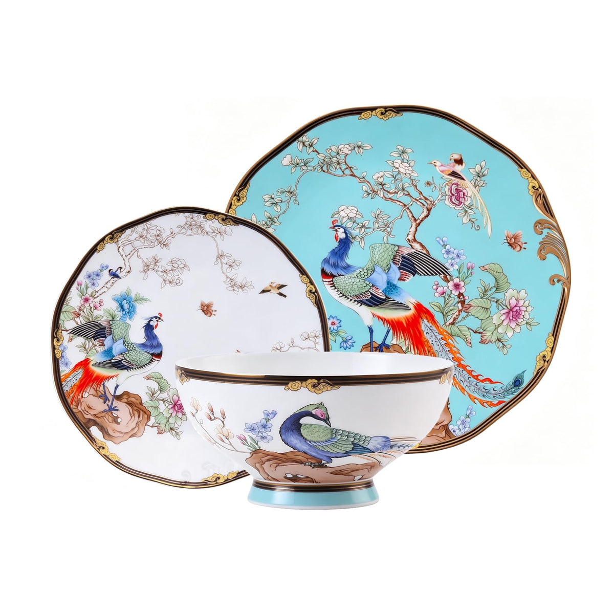 12-Piece Bone China Dinnerware Set for 4 H894757
