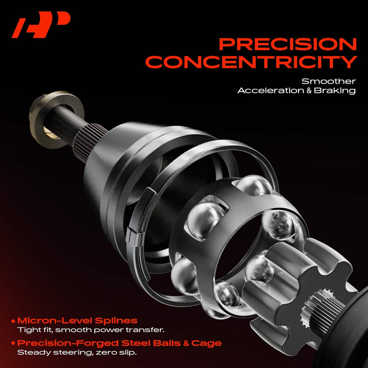 Front CV Axle Shaft Assembly K9303