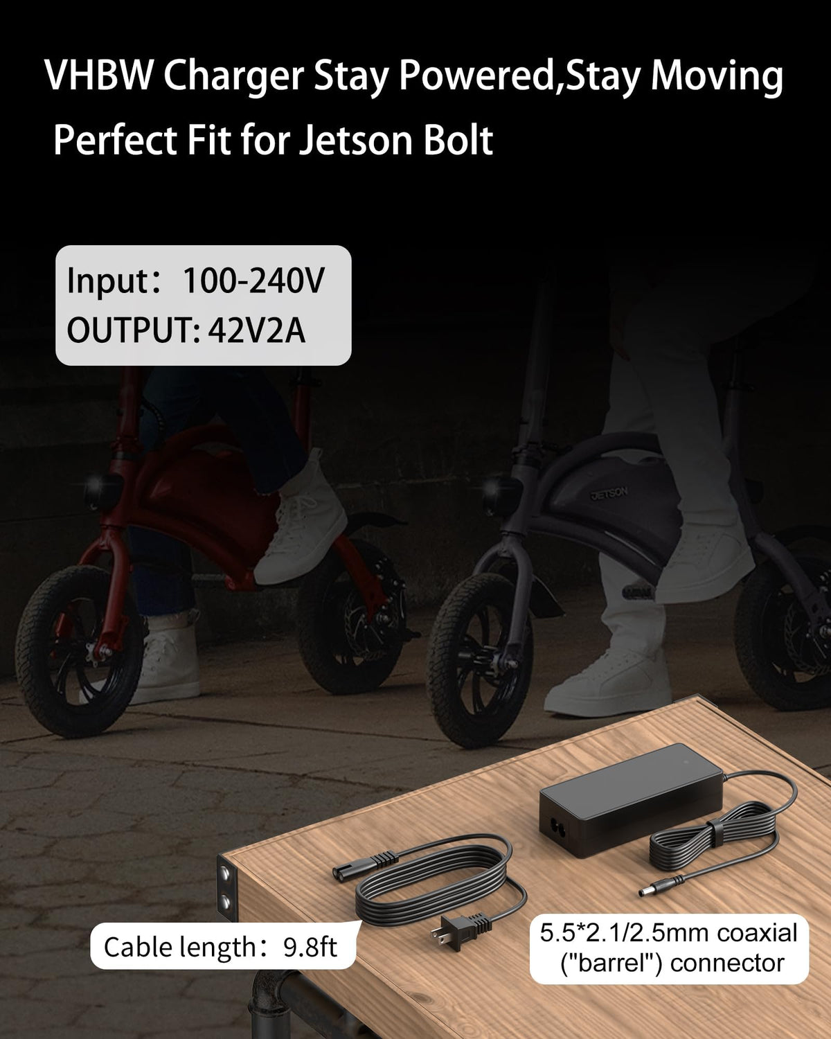 42V Charger for Electric Bike and Scooters V951623
