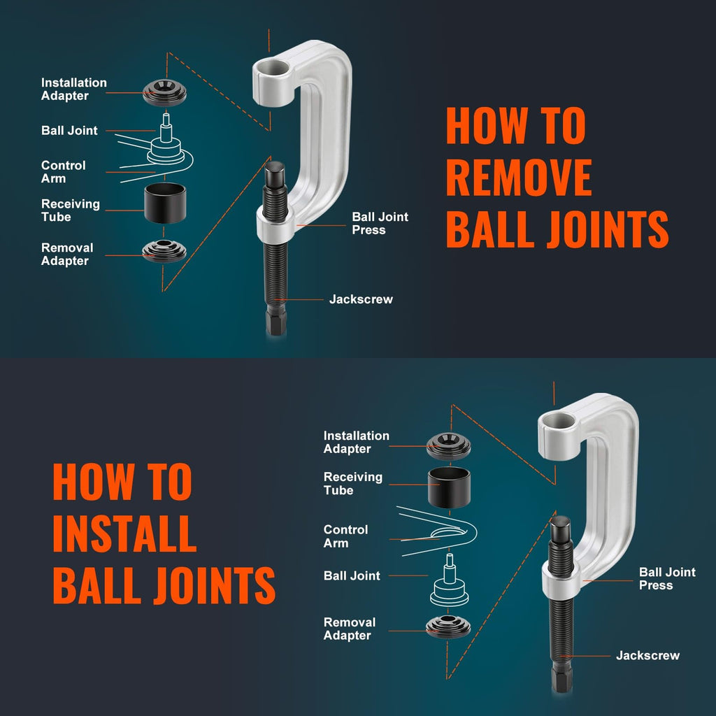 Ball Joint Press & U-Joint Removal Tool Kit L6863