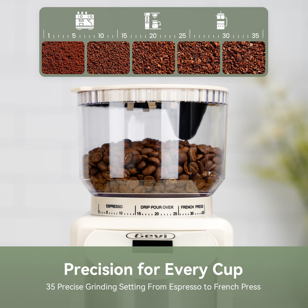 20 Bar Espresso Machine with Conical Burr Coffee Grinder G789073