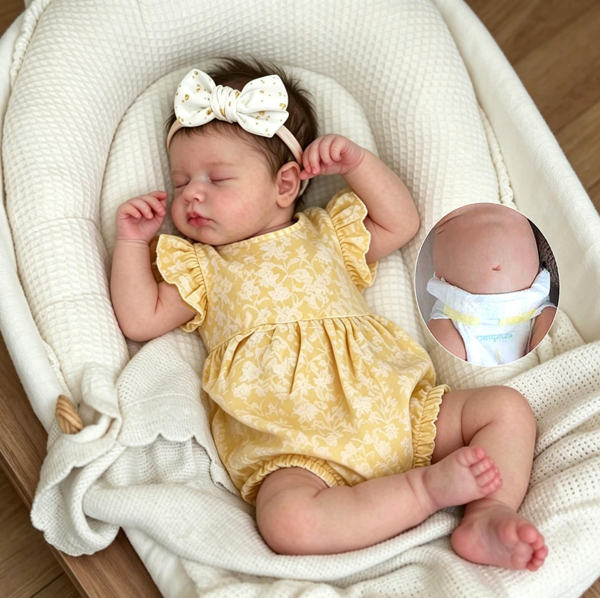 18'' Reborn Baby Dolls Full Body Girls W20082