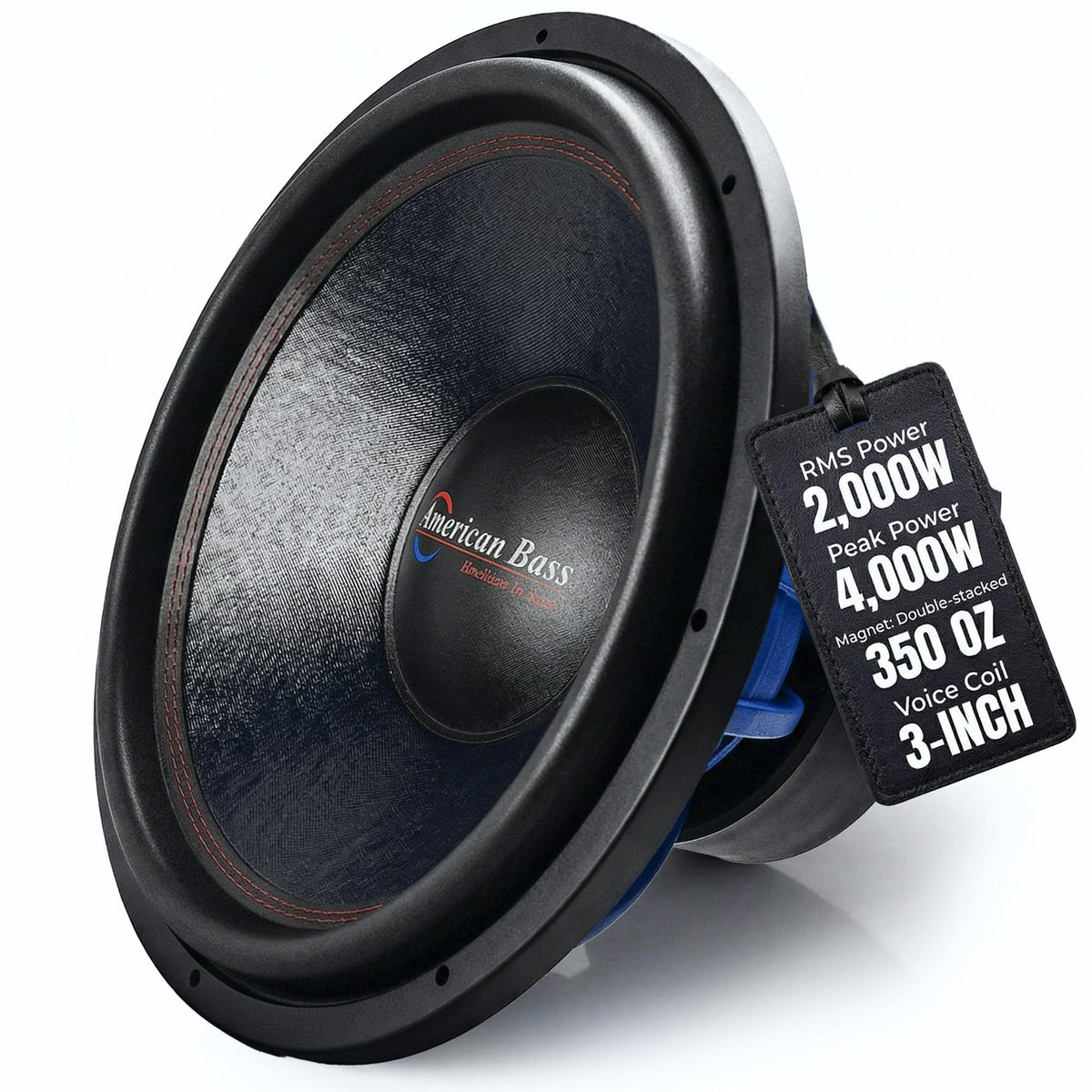 18 Inch 1 Ohm 4000 Max Watts Car Subwoofer T559939