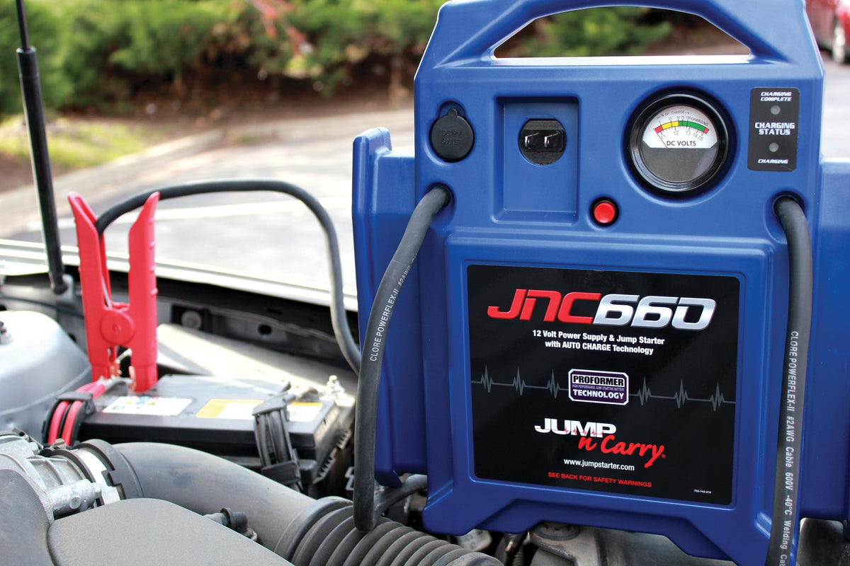 12 Volt Lithium Jump Starter and 1700 Peak Amp Jump Starter G3252
