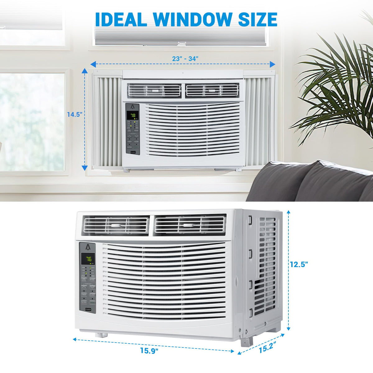 6000-BTU Window Air Conditioner E73151