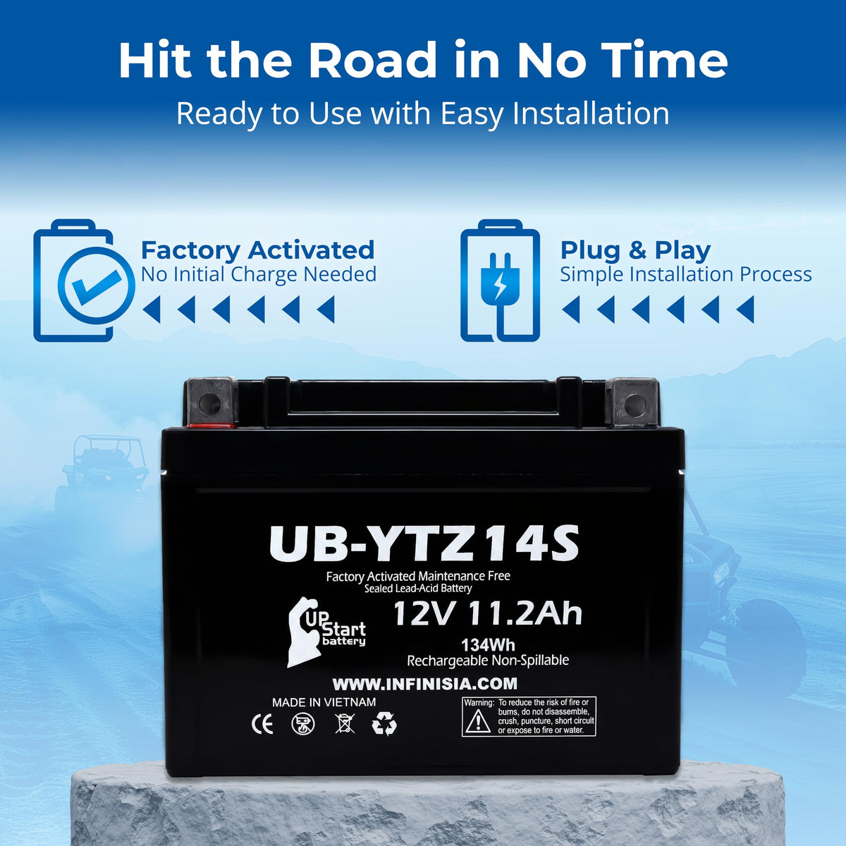 12V 11.2Ah Battery Q61851