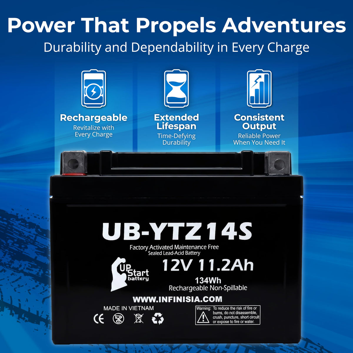 12V 11.2Ah Battery Q61851