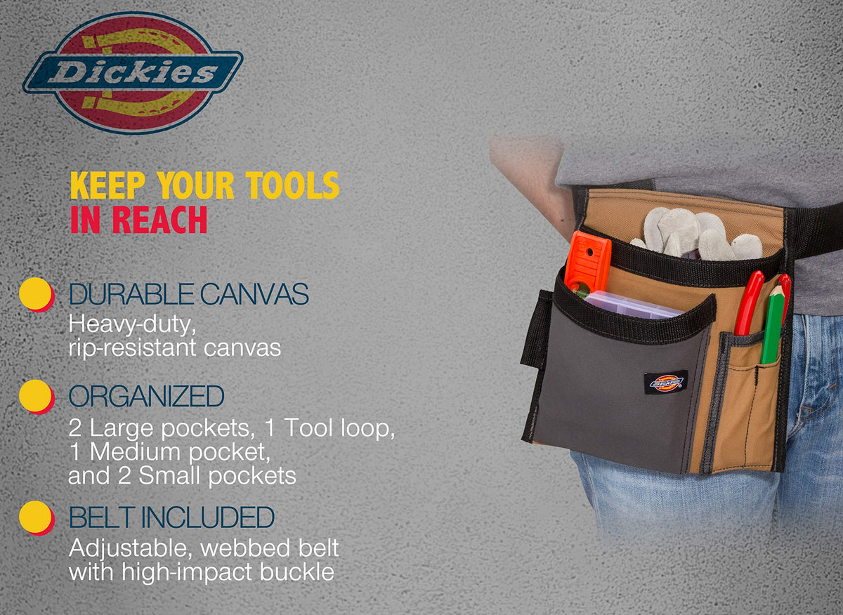 5-Pocket Tool Belt Pouch/Work Apron Q85085